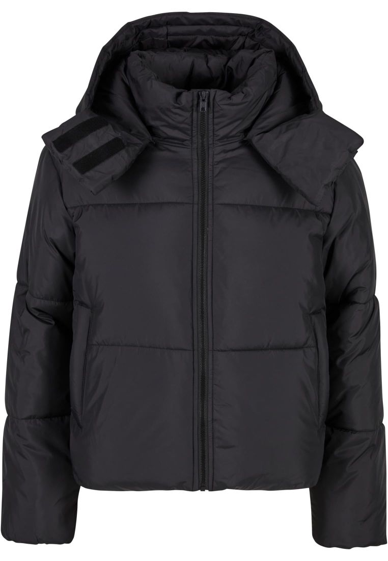 Ladies Hooded Collar Puffer Jacket - - TTUTB7797 - 42