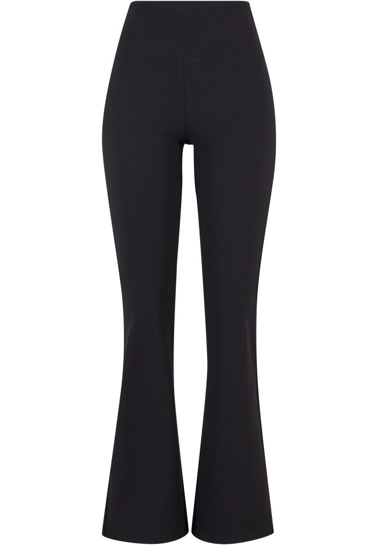 Ladies Flared Leggings Rib - - TTUTB7801 - 9