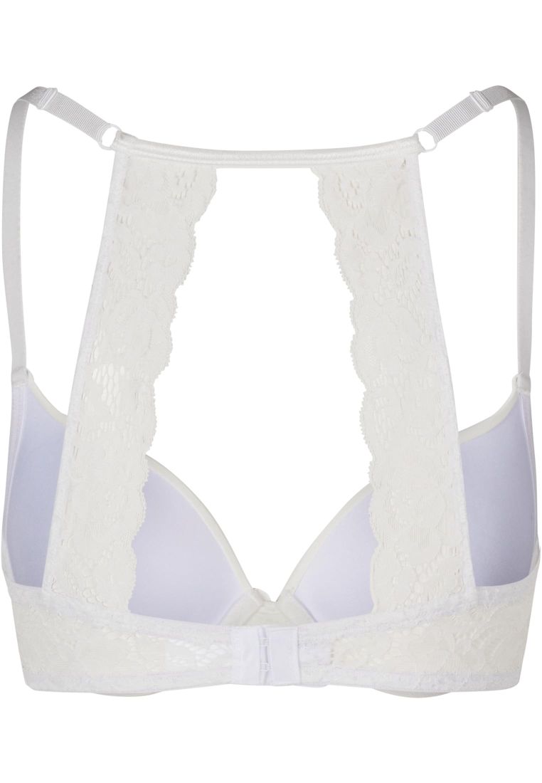 Ladies Padded Bra with Lace at Back -  - TTUTB7848 - 7