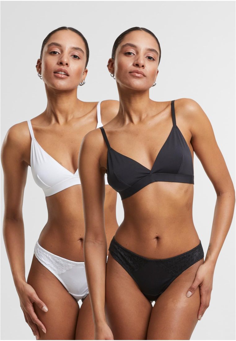 Ladies Lace Tanga 2-Pack -  - TTUTB7850A - 3