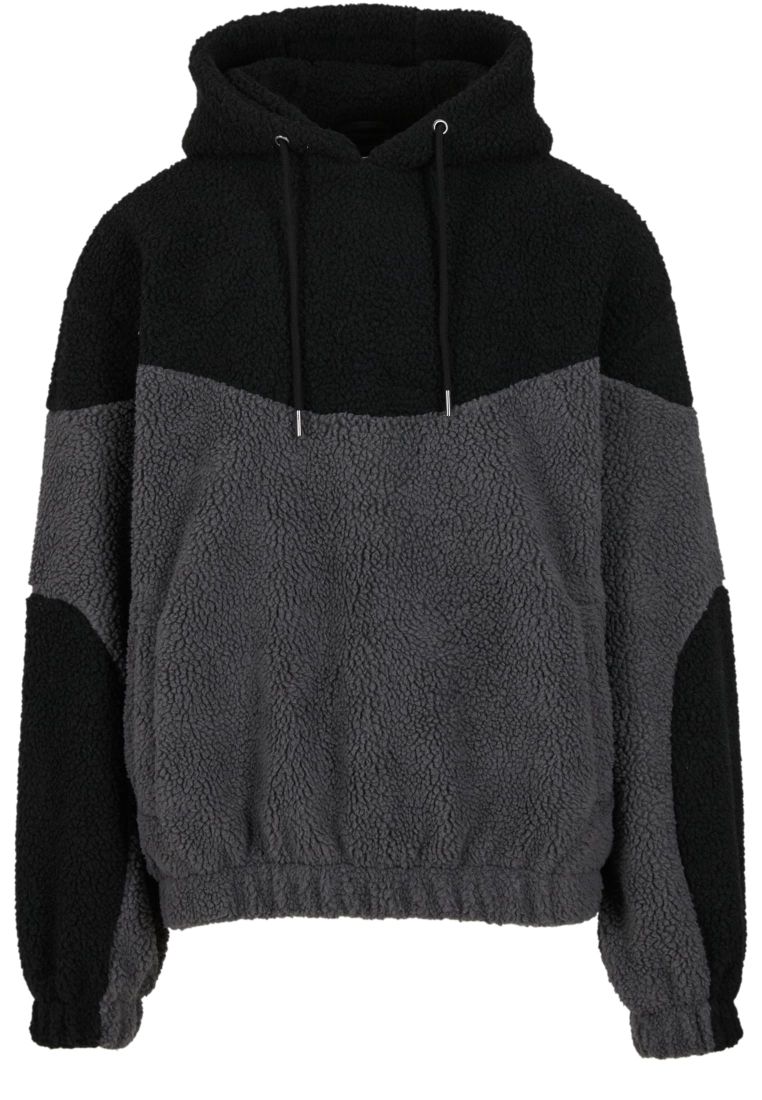 Weavy Colorblock Teddy Hoodie -  - TTUTB7924 - 32