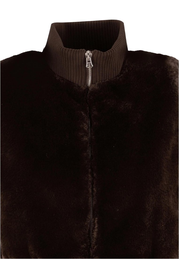 Ladies Cropped Faux Fur Vest -  - TTUTB7933 - 309