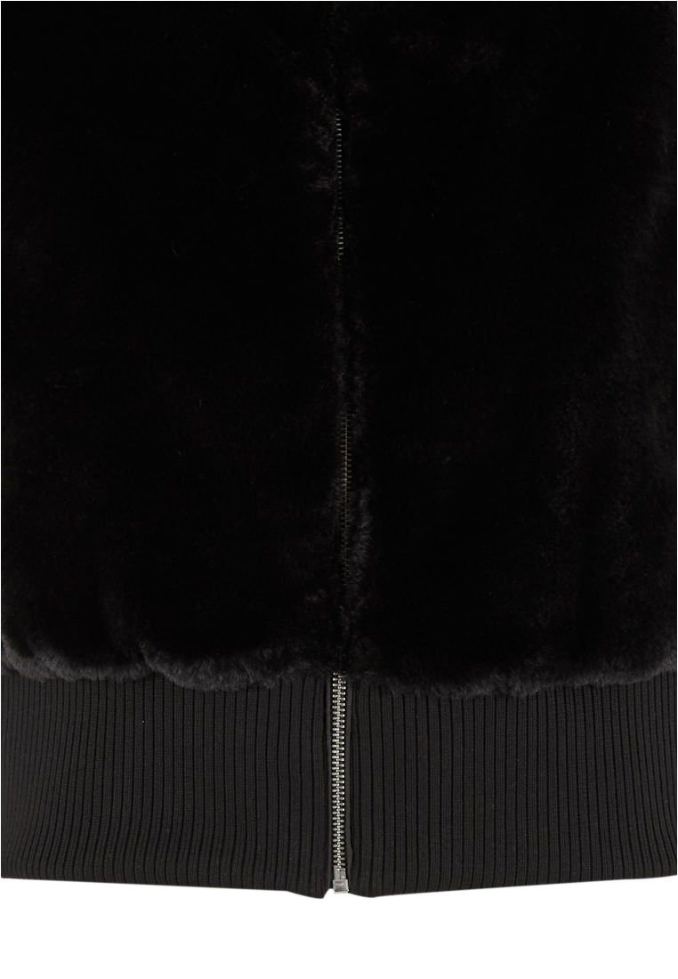 Ladies Cropped Faux Fur Vest - - TTUTB7933 - 7