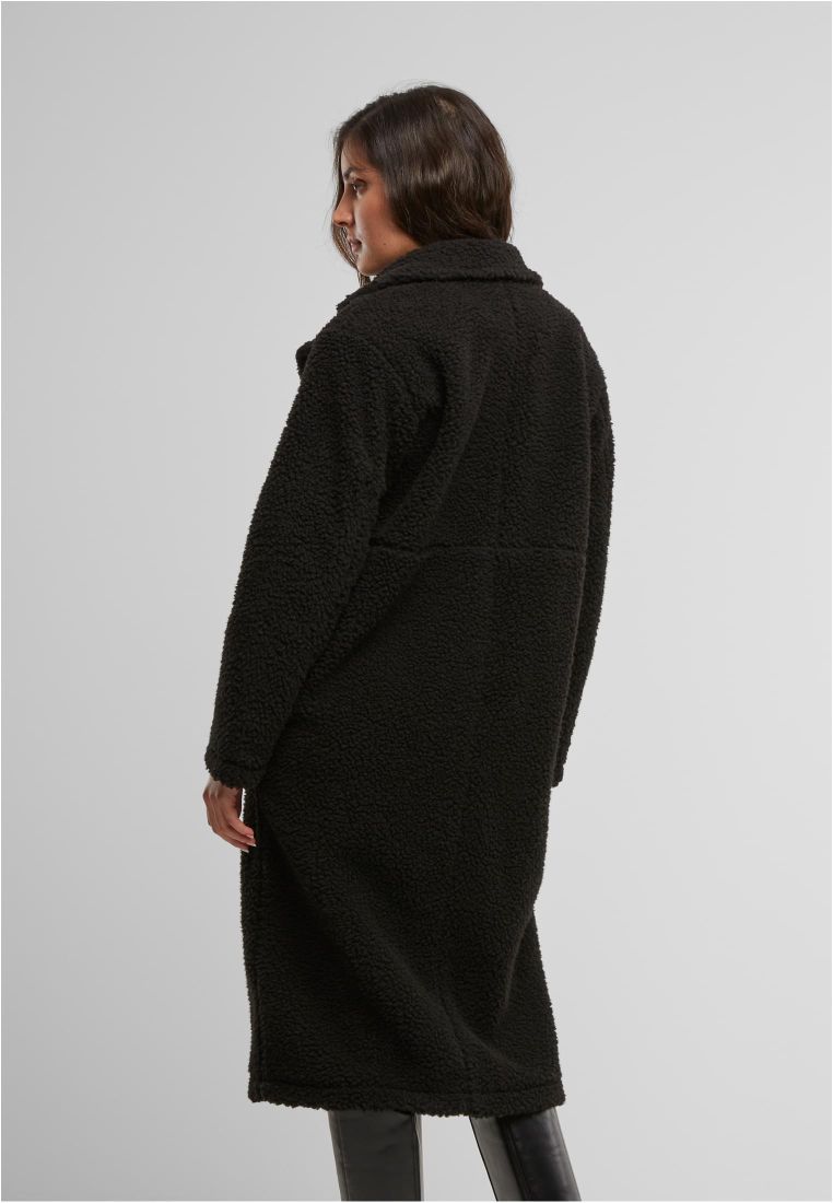 Ladies Teddy Long Coat -  - TTUTB7936 - 4