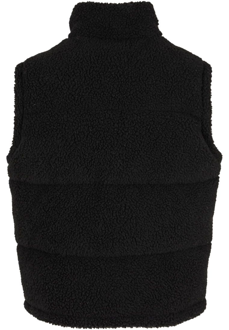 Basic Teddy Puffer Vest - - TTUTB7939 - 40