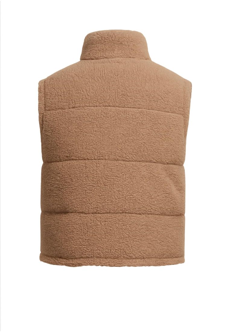 Basic Teddy Puffer Vest - - TTUTB7939 - 280
