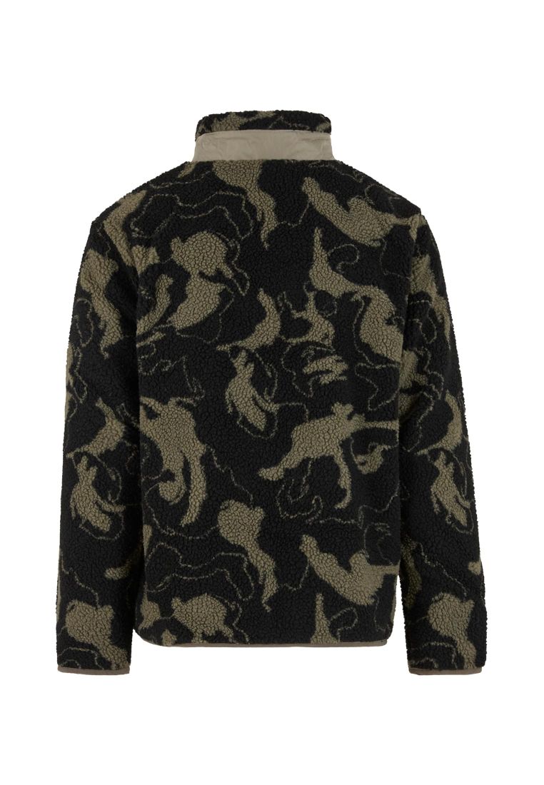 Pattern Teddy Trackjacket - Mens Jackets - TTUTB8025 - 40