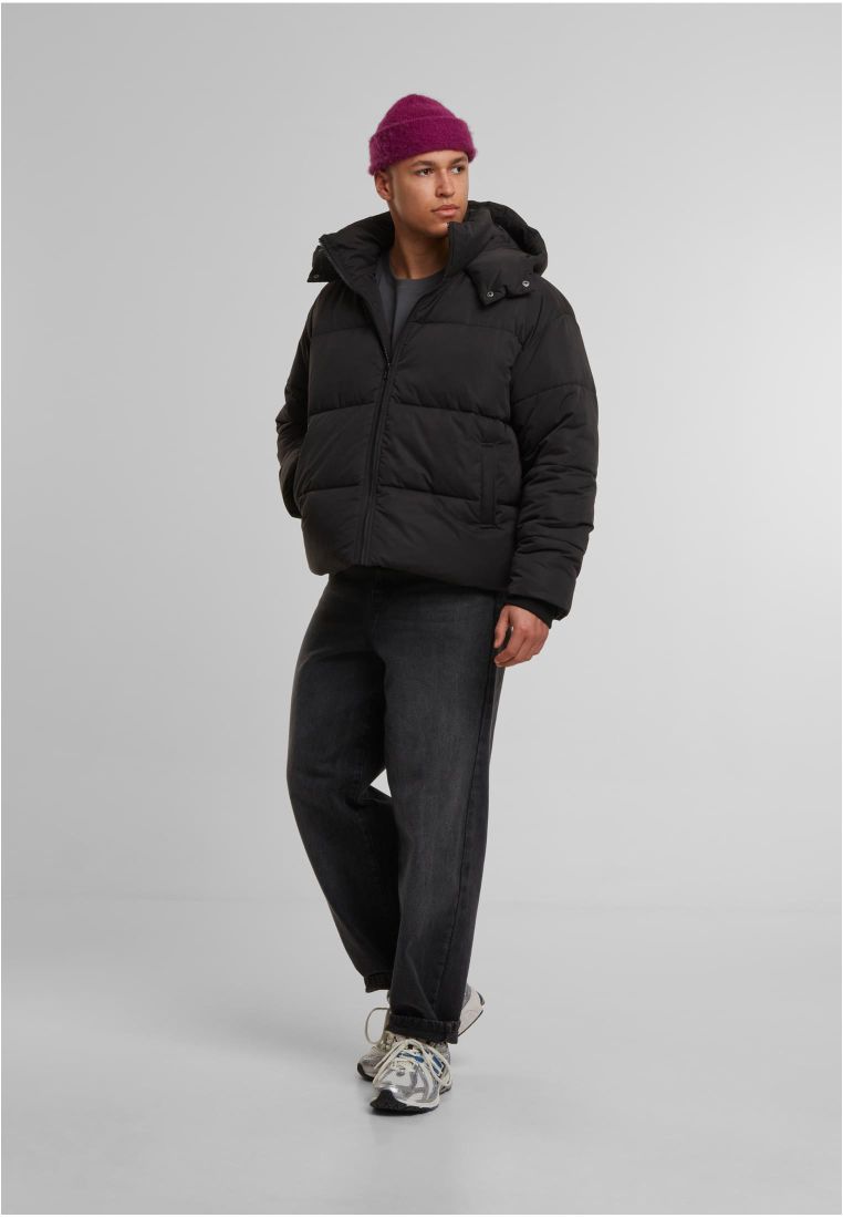 Puffer Jacket With Flap Hood - - TTUTB8027 - 36