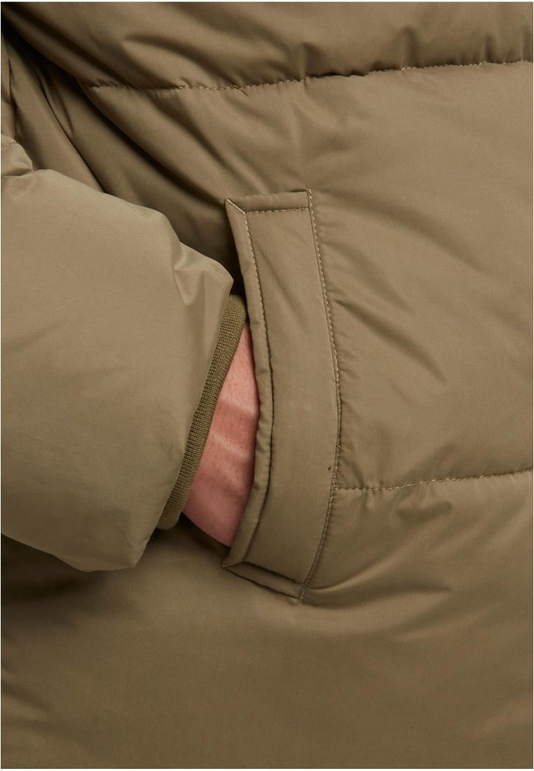 Puffer Jacket With Flap Hood - - TTUTB8027 - 7