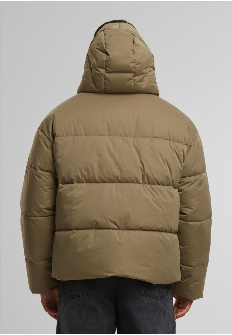 Puffer Jacket With Flap Hood - - TTUTB8027 - 4