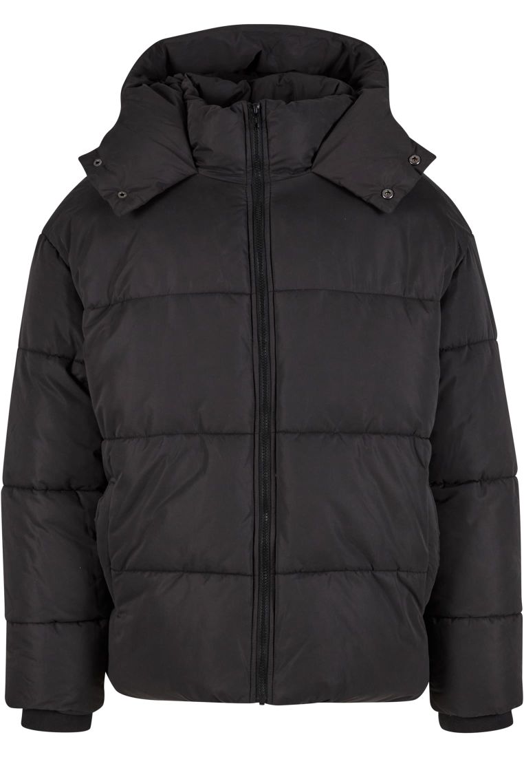 Puffer Jacket With Flap Hood - - TTUTB8027 - 32
