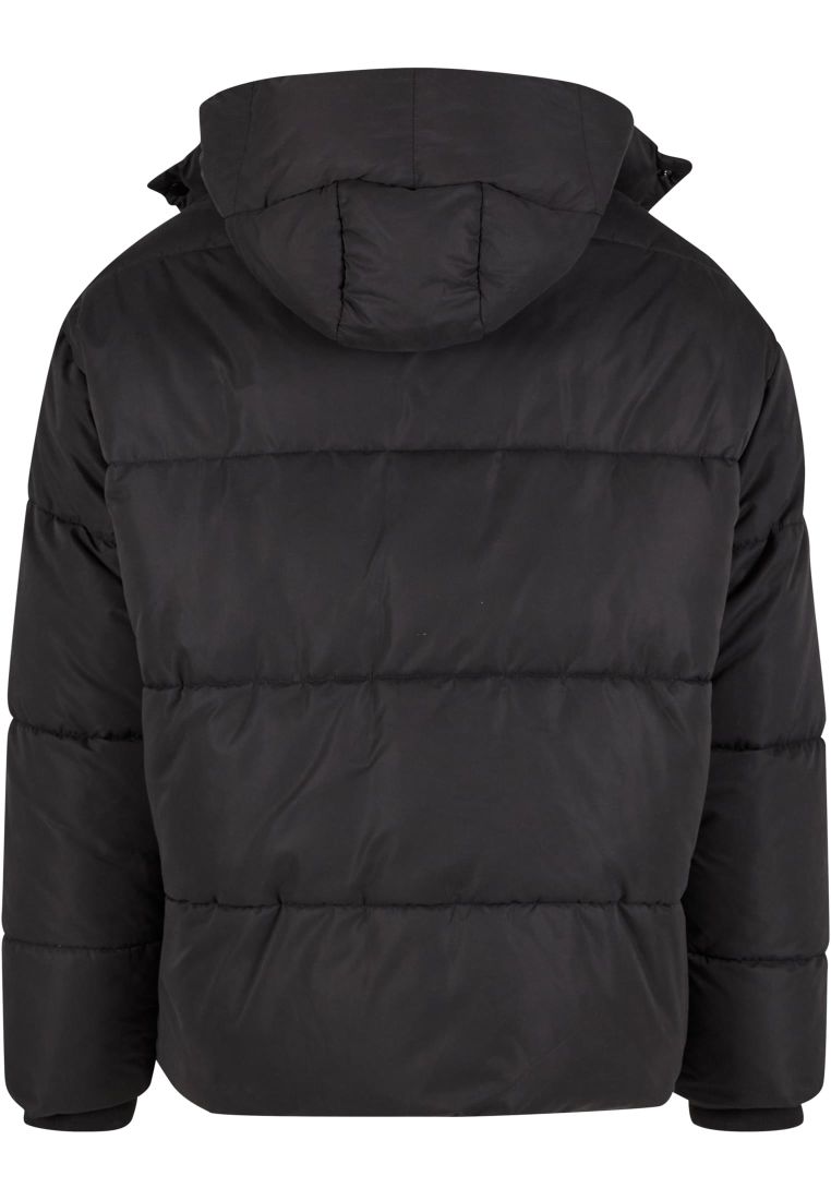 Puffer Jacket With Flap Hood - - TTUTB8027 - 40