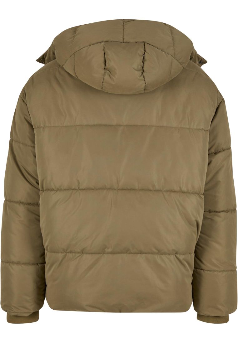 Puffer Jacket With Flap Hood - - TTUTB8027 - 9