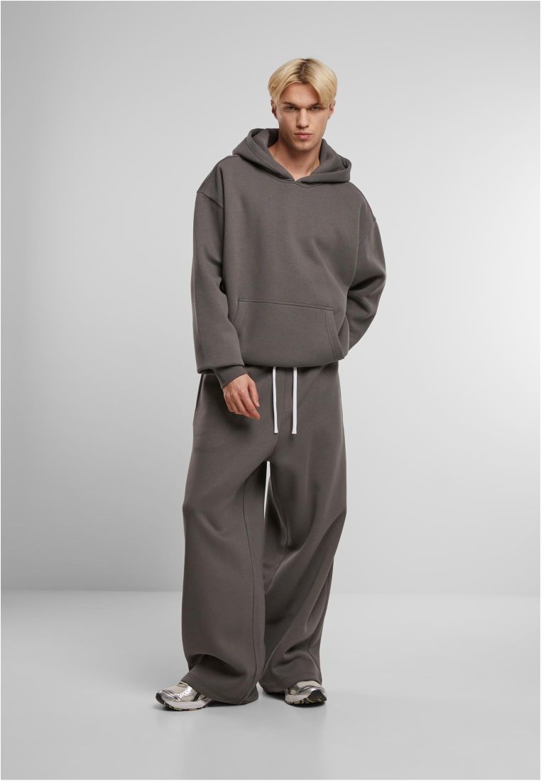 Fluffy Wide Leg Trackpants - Mens Pants - TTUTB8031 - 278