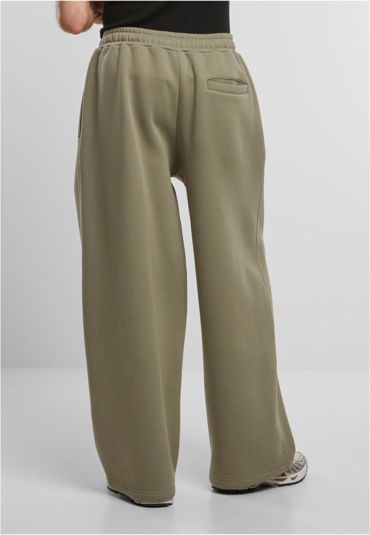 Fluffy Wide Leg Trackpants - Mens Pants - TTUTB8031 - 516