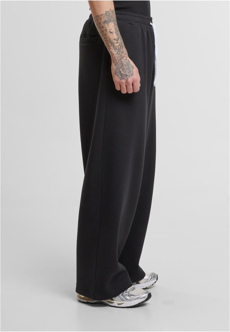 Fluffy Wide Leg Trackpants - Mens Pants - TTUTB8031 - 6