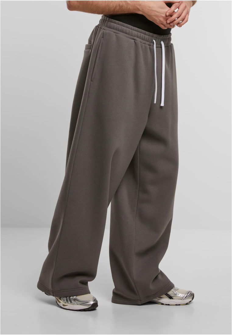 Fluffy Wide Leg Trackpants - Mens Pants - TTUTB8031 - 277