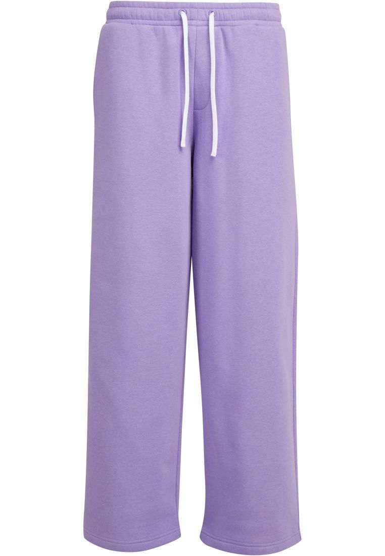 Fluffy Wide Leg Trackpants - Mens Pants - TTUTB8031 - 761