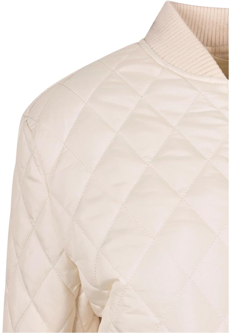 Ladies Diamond Quilt Nylon Jacket