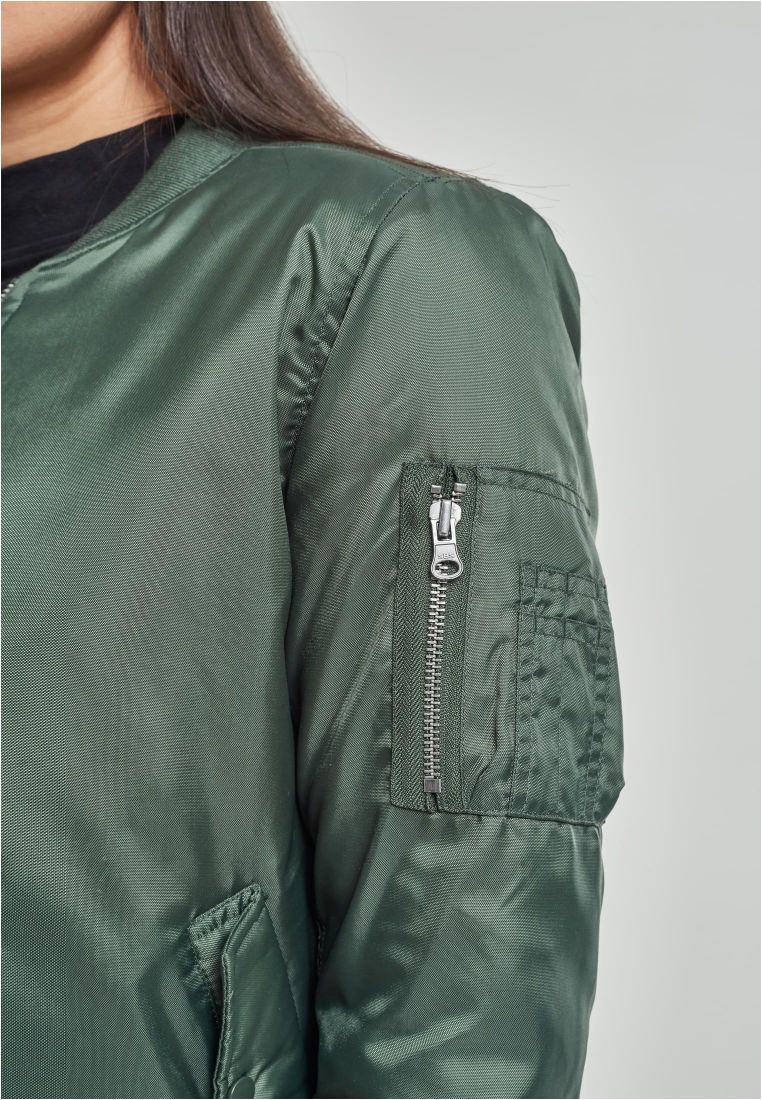 Ladies Basic Bomber Jacket - Ladies Jackets - TTUTB807 - 190