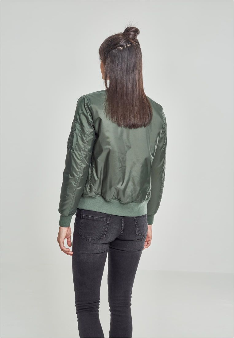 Ladies Basic Bomber Jacket - Ladies Jackets - TTUTB807 - 186