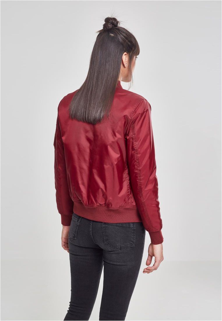 Ladies Basic Bomber Jacket - Ladies Jackets - TTUTB807 - 336