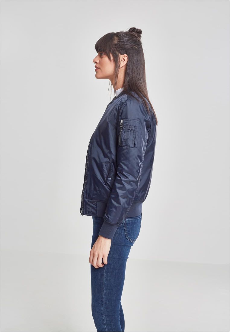 Ladies Basic Bomber Jacket - Naisten Takit - TTUTB807 - 305