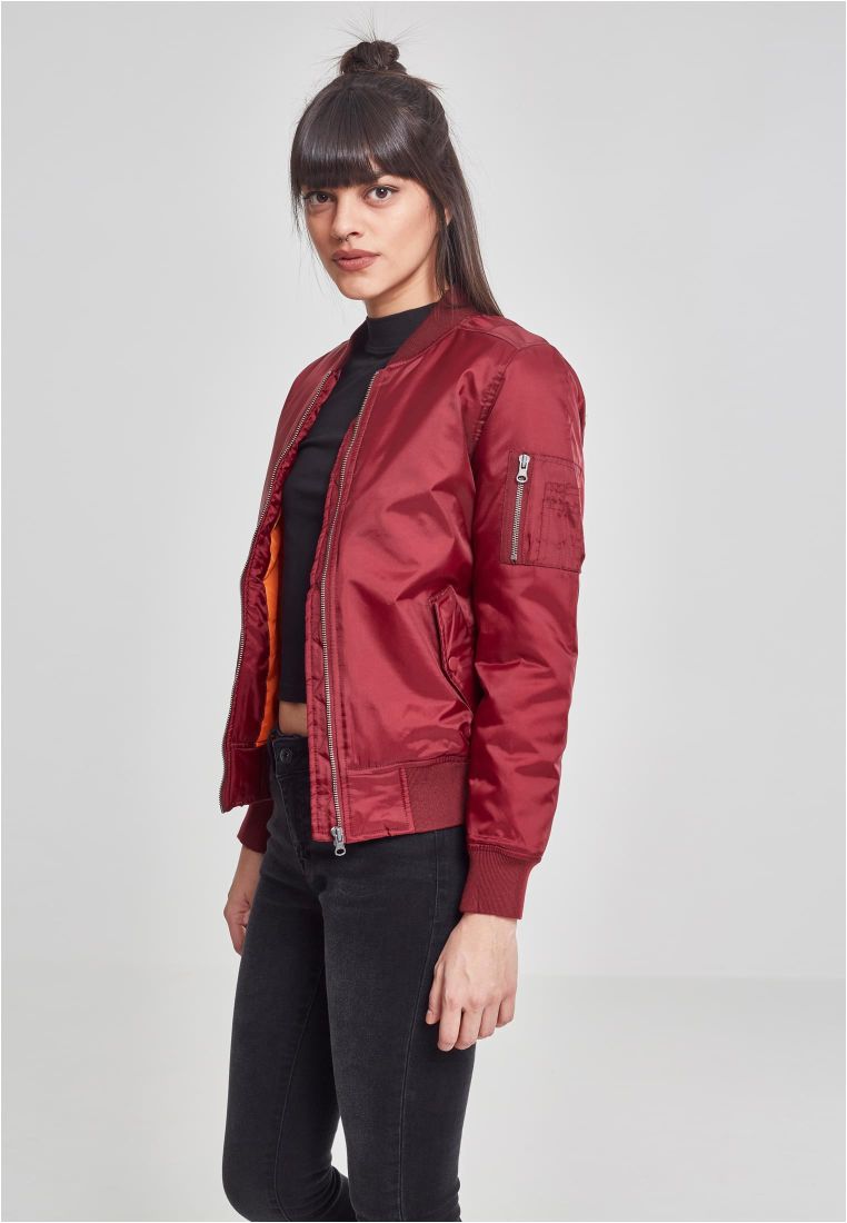 Ladies Basic Bomber Jacket - Ladies Jackets - TTUTB807 - 335