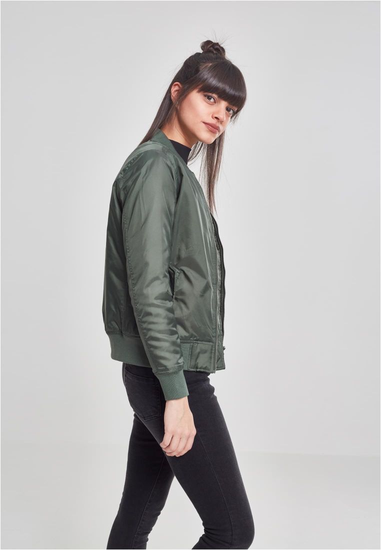 Ladies Basic Bomber Jacket - Ladies Jackets - TTUTB807 - 187