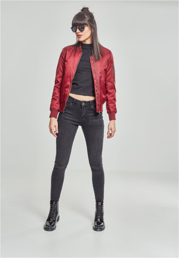 Ladies Basic Bomber Jacket - Ladies Jackets - TTUTB807 - 337