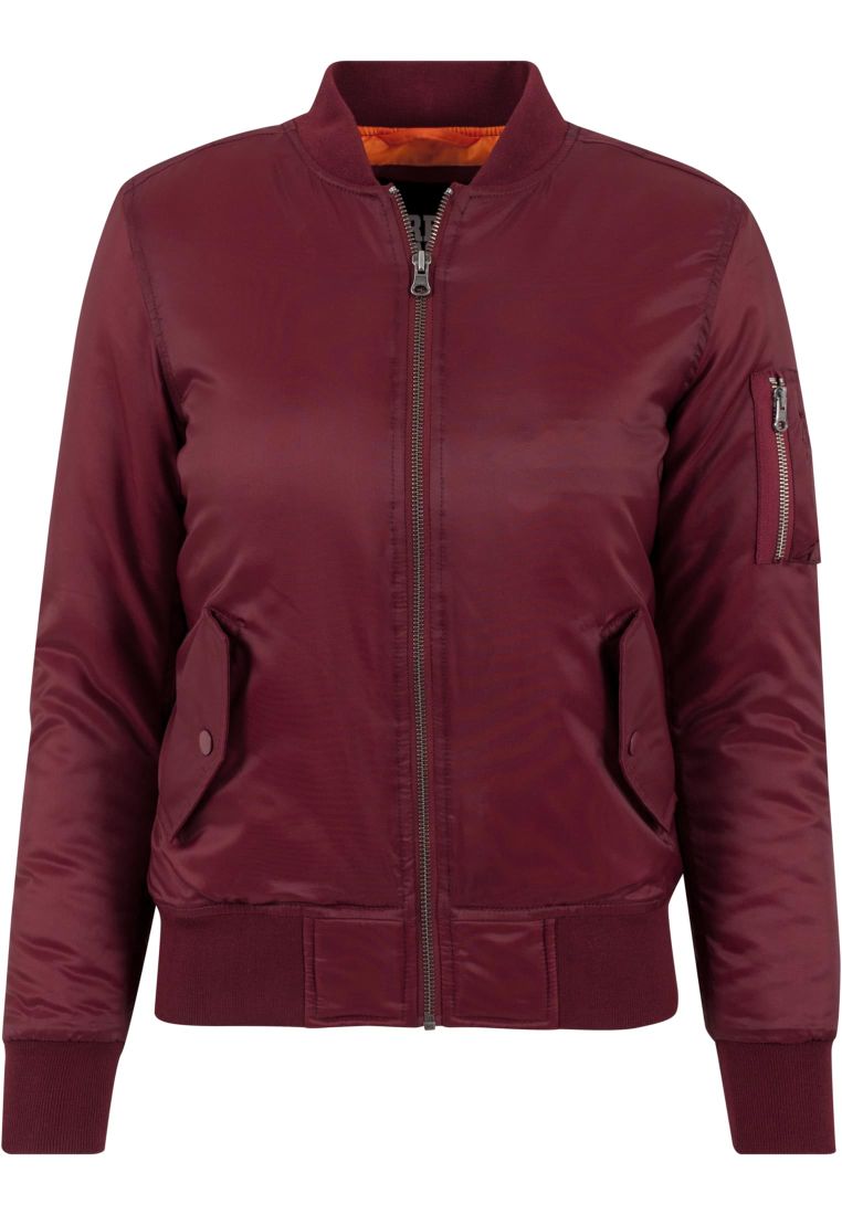 Ladies Basic Bomber Jacket - Ladies Jackets - TTUTB807 - 340