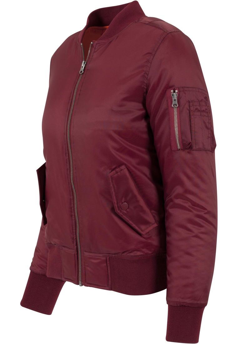 Ladies Basic Bomber Jacket - Ladies Jackets - TTUTB807 - 344
