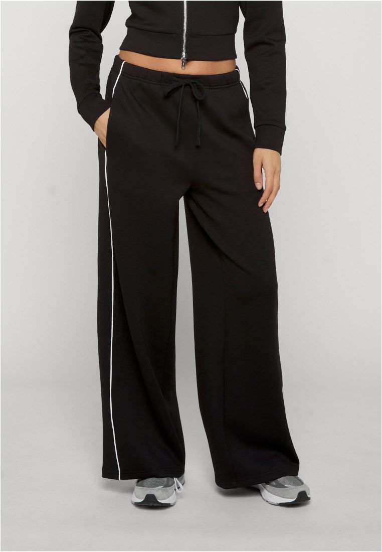 Ladies Wide Leg Scuba Trackpants - Naisten Housut - TTUTB8126 - 31