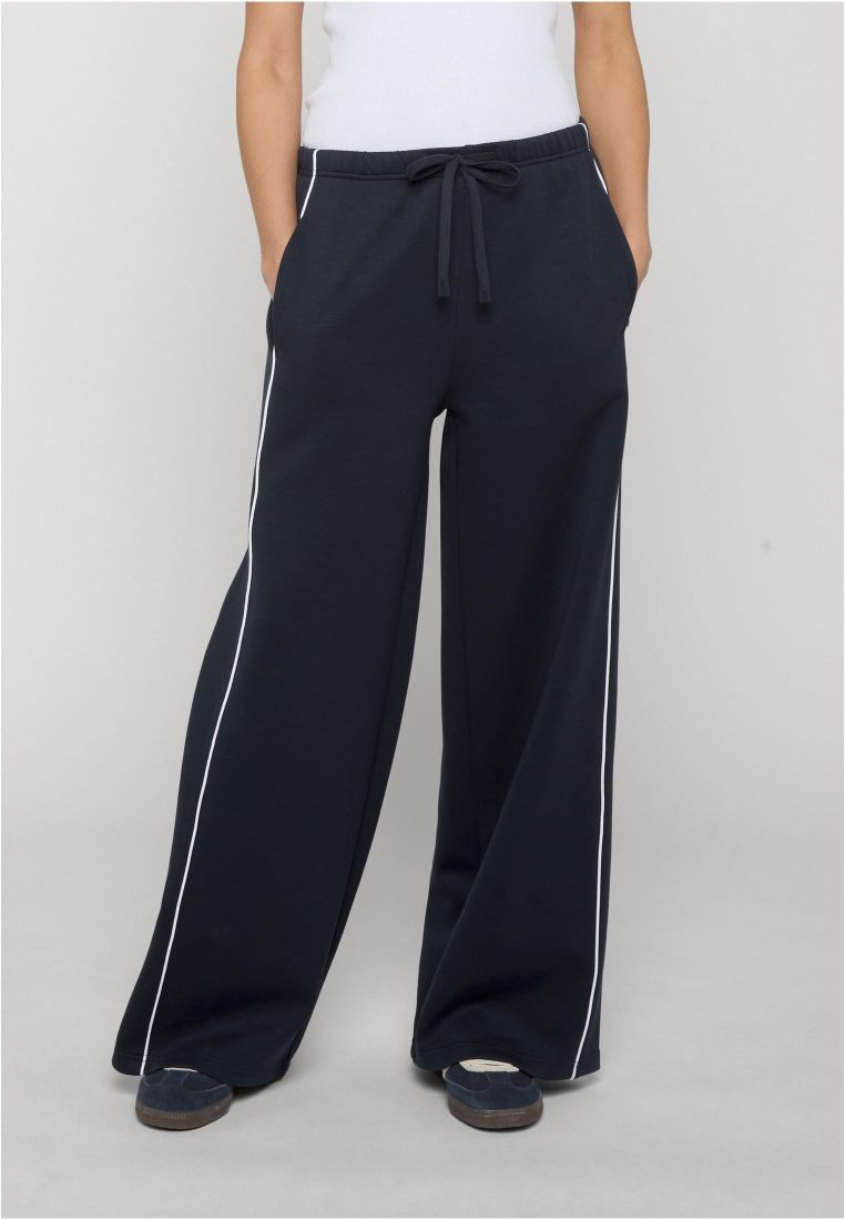 Ladies Wide Leg Scuba Trackpants - Naisten Housut - TTUTB8126 - 1