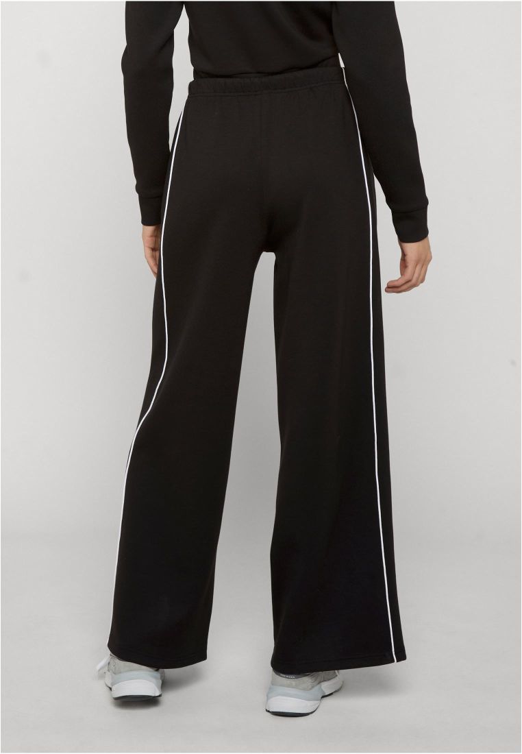 Ladies Wide Leg Scuba Trackpants - Naisten Housut - TTUTB8126 - 35