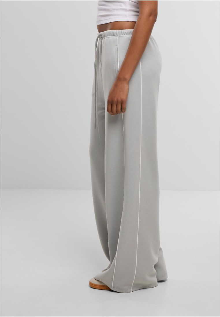 Ladies Wide Leg Scuba Trackpants - Naisten Housut - TTUTB8126 - 305
