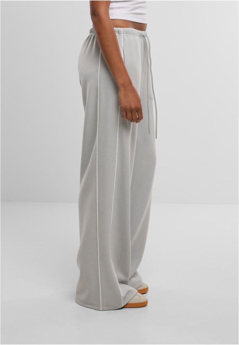 Ladies Wide Leg Scuba Trackpants - Naisten Housut - TTUTB8126 - 307