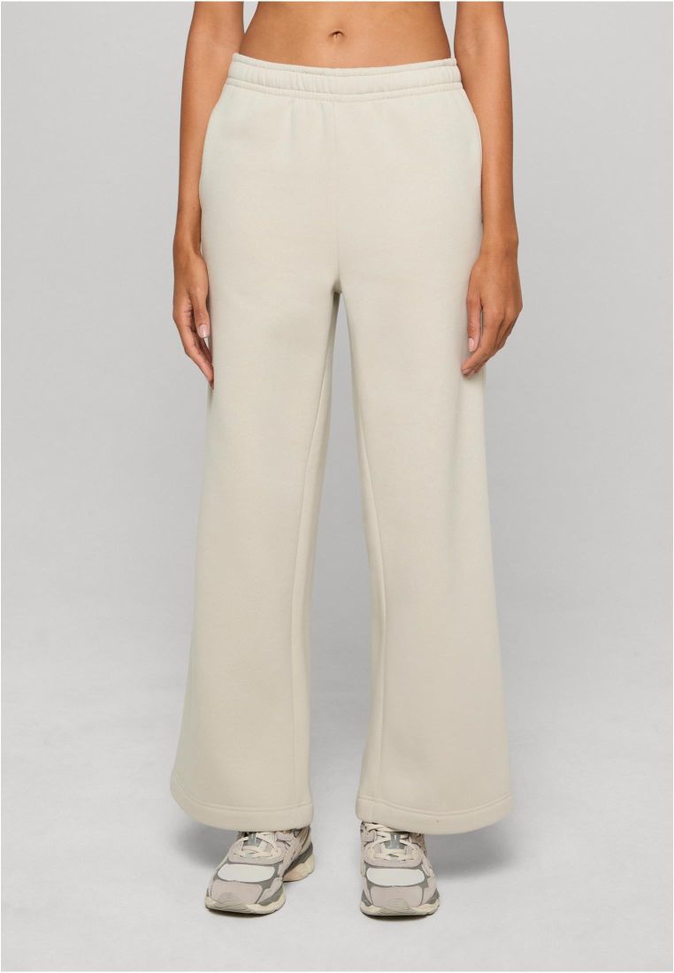 Ladies Fluffy Wideleg Trackpants - Naisten Housut - TTUTB8169 - 571