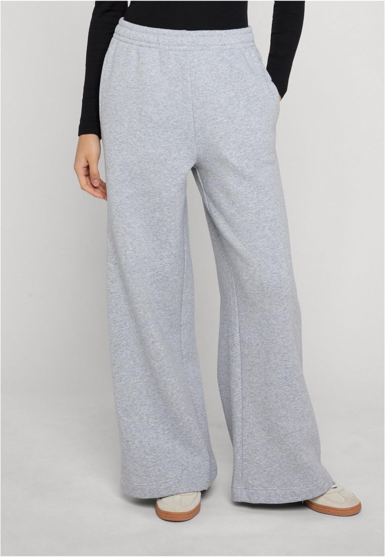 Ladies Fluffy Wideleg Trackpants - Naisten Housut - TTUTB8169 - 301