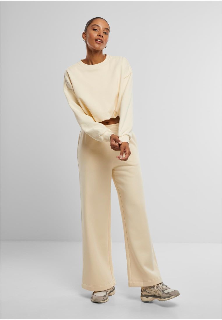 Ladies Fluffy Wideleg Trackpants - Naisten Housut - TTUTB8169 - 848