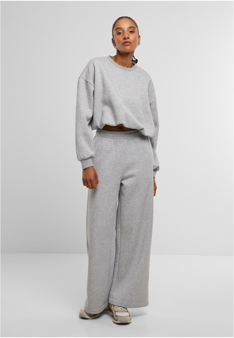 Ladies Fluffy Wideleg Trackpants - Naisten Housut - TTUTB8169 - 308