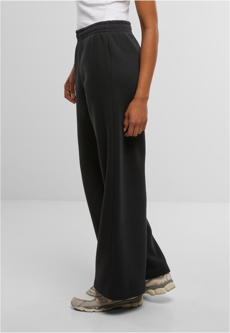 Ladies Fluffy Wideleg Trackpants - Naisten Housut - TTUTB8169 - 4