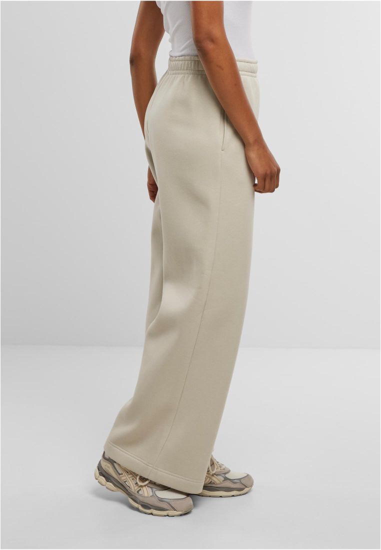 Ladies Fluffy Wideleg Trackpants - Naisten Housut - TTUTB8169 - 577
