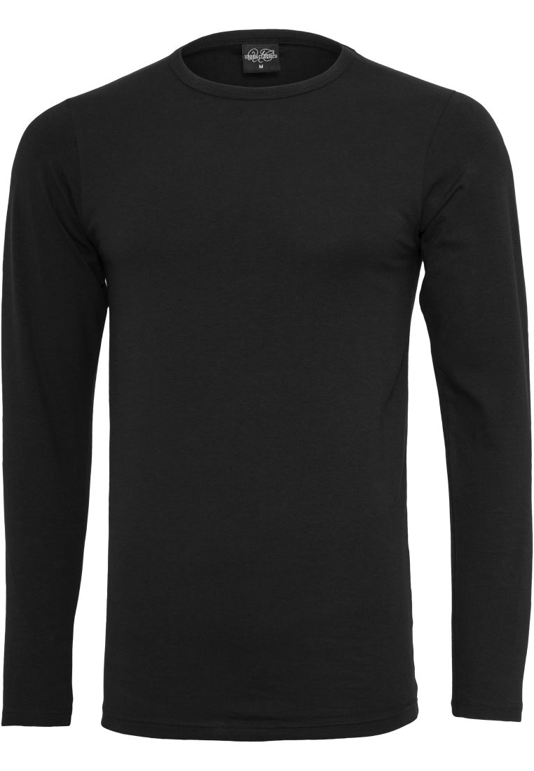 Fitted Stretch L/S Tee - Mens Crewnecks - TTUTB816 - 8