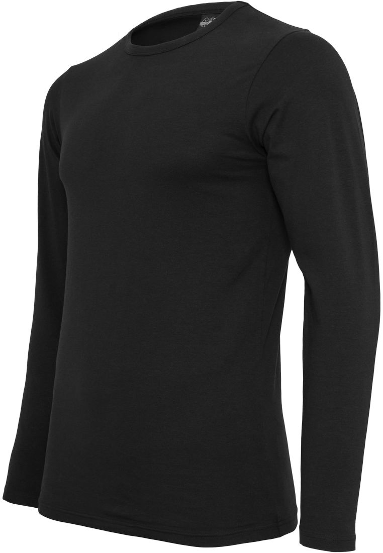Fitted Stretch L/S Tee - Mens Crewnecks - TTUTB816 - 12