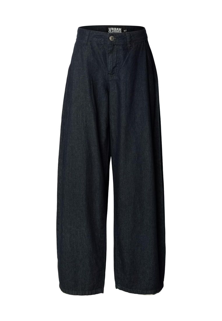 Ladies Light Denim Barrel Pants - Naisten Farkut - TTUTB8296 - 36