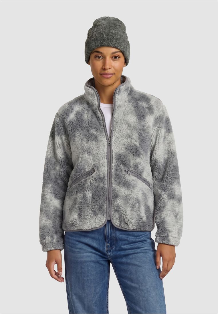 Ladies Printed Sherpa Jacket - Naisten Takit - TTUTB8505 - 331