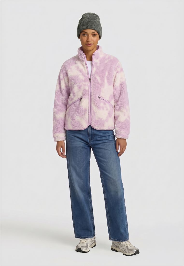 Ladies Printed Sherpa Jacket - Naisten Takit - TTUTB8505 - 5