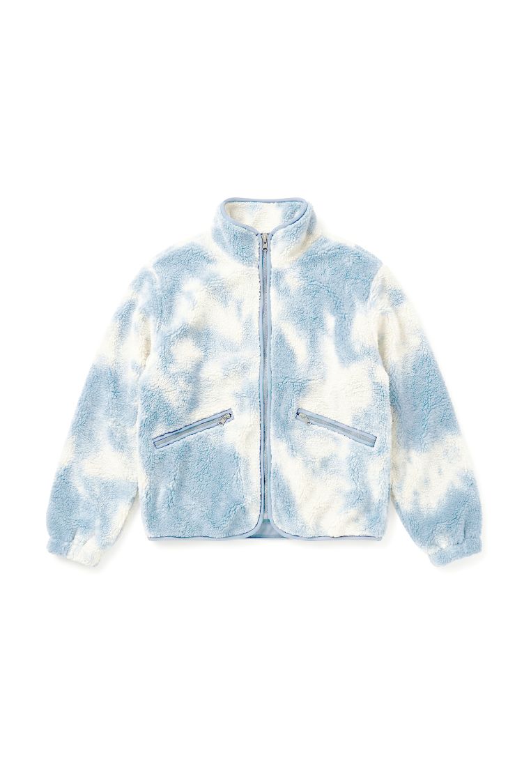 Ladies Printed Sherpa Jacket - Naisten Takit - TTUTB8505 - 187
