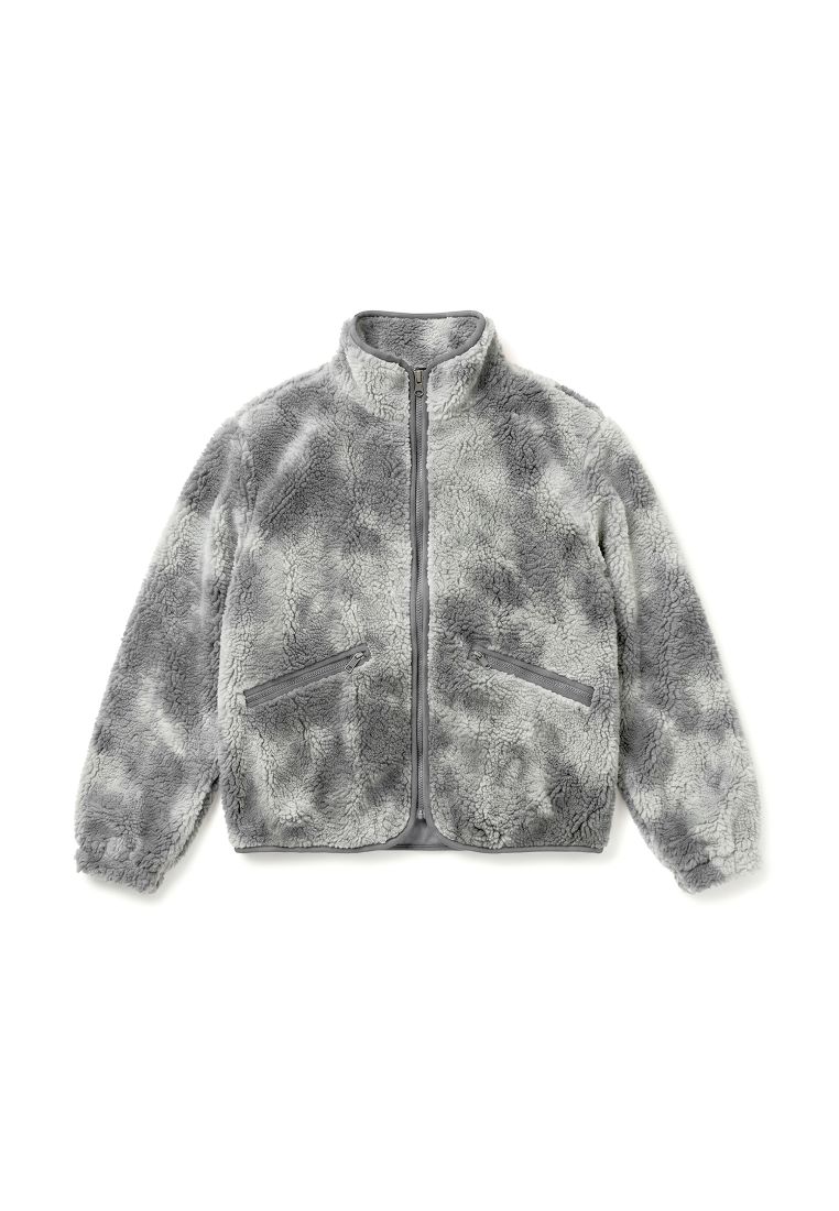 Ladies Printed Sherpa Jacket - Naisten Takit - TTUTB8505 - 337